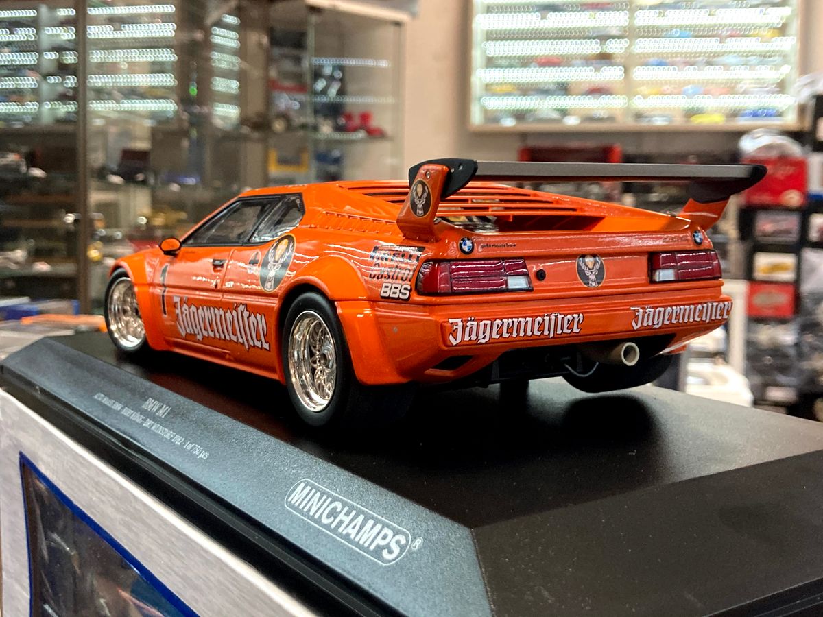 Diecast Model Garage - BMW M1 Procar E26 HIS JAEGERMEISTER Nr.1
