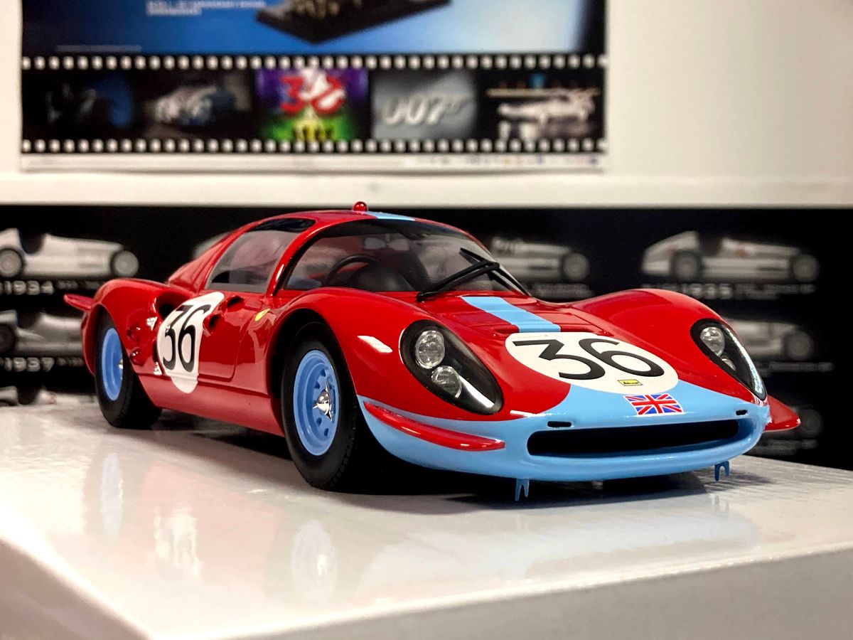 Diecast Model Garage - Ferrari Dino 206 S No.36 24h LM 1966 1:18