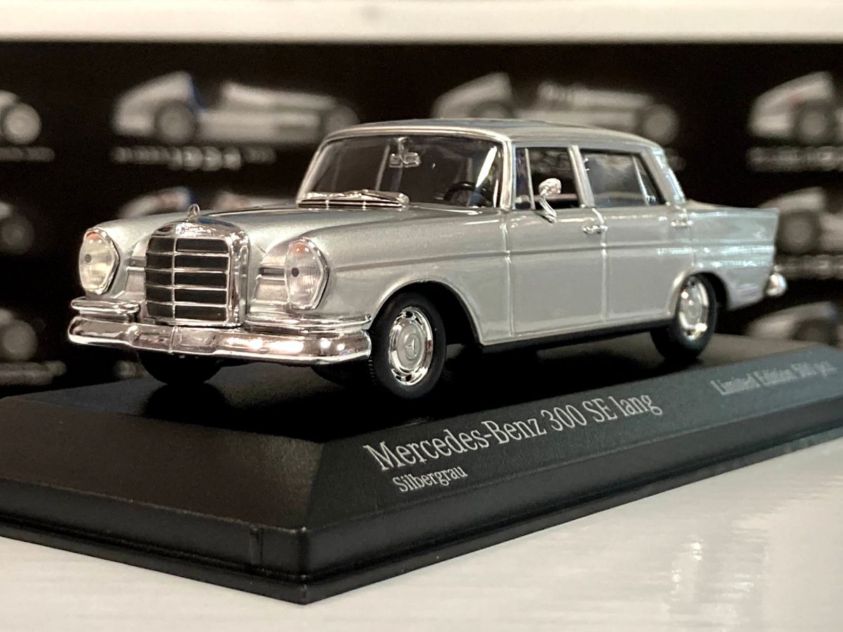 Mercedes 300 SE Cabriolet 1963 - Miniature Spark 1/43, Collection Voiture Ancienne W112