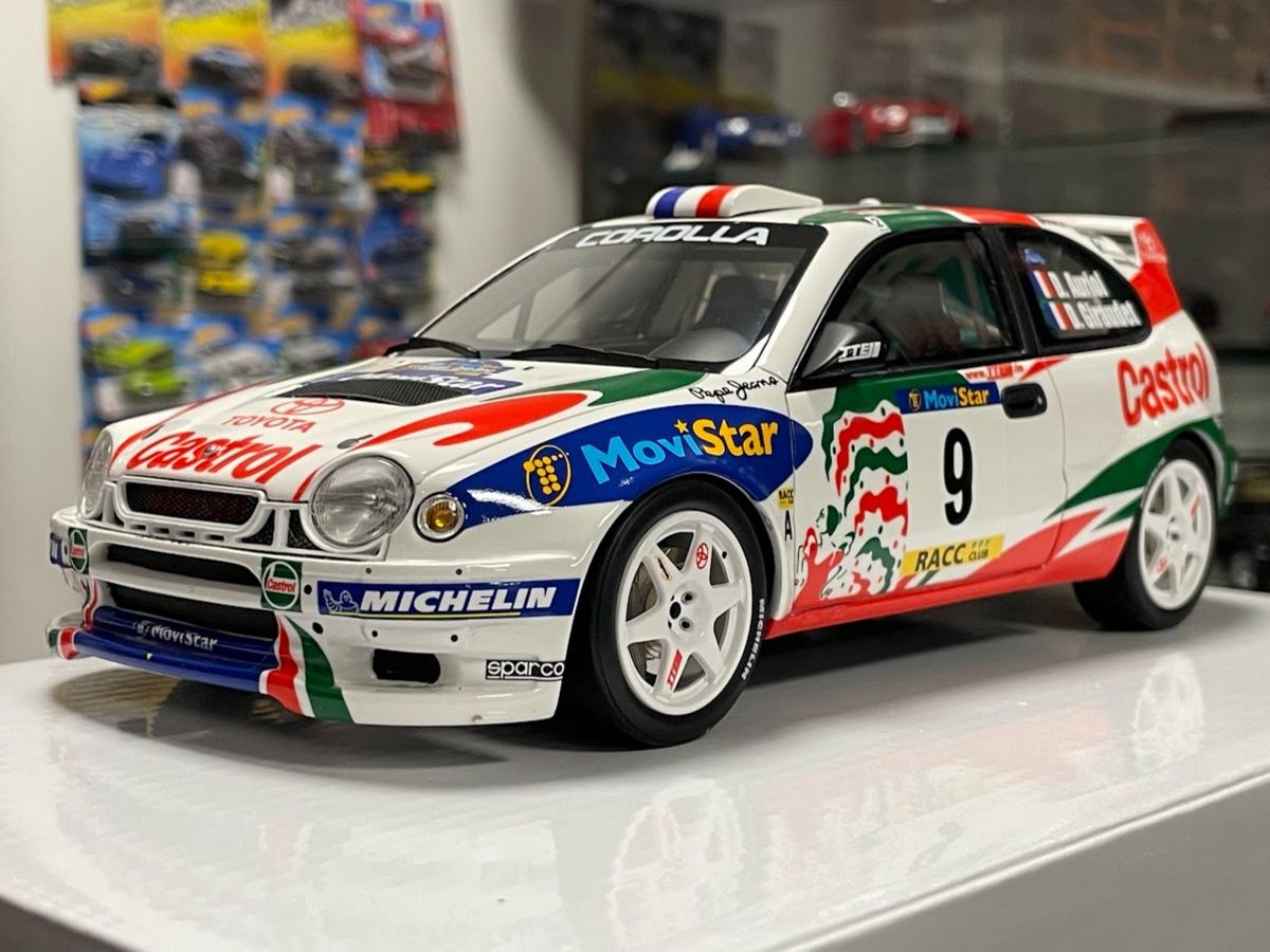 DECALS 1/43 TOYOTA COROLLA WRC - #20 - RADSTRÖM - RALLYE PORTUGAL 2000