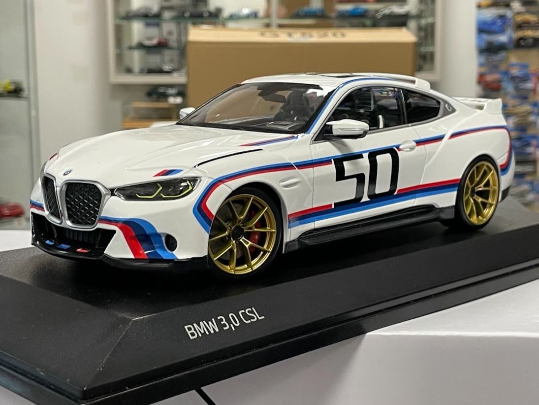 BMW 3.0 CSL COUPE TEAM BMW MOTORSPORT No.50 JAHRE M POWER 2022 1:18 NOREV 80432864218