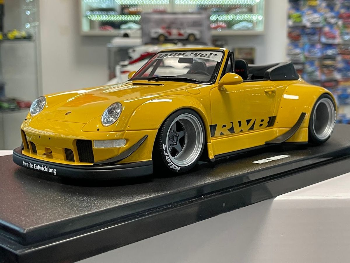 Porsche 911 (993) RWB Rauh-Welt Bodykit "Nohra" 2023 1:18 GT-Spirit GT450 Limited Ed 1500