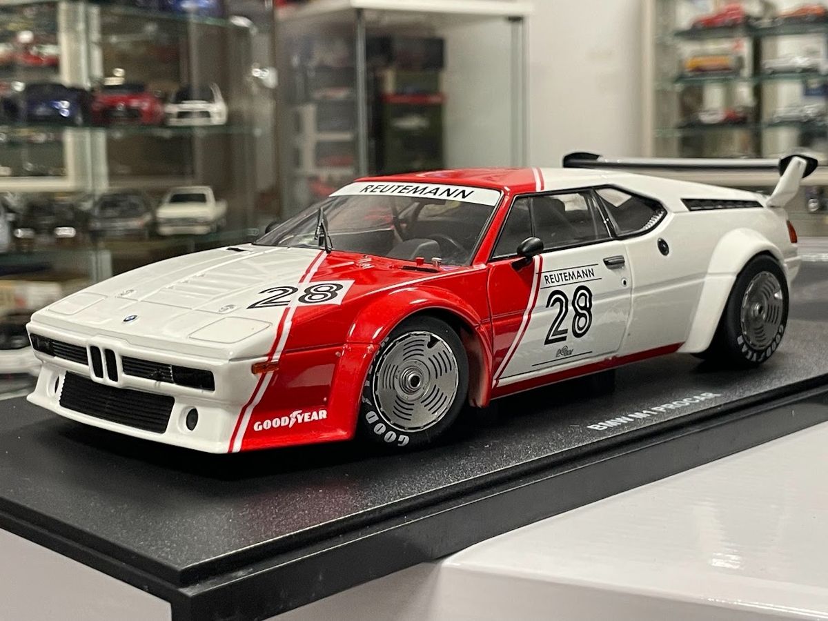 BMW M1 E26 Procar Series No.28 1980 Carlos Reutemann 1:18 Werk83 W1803023