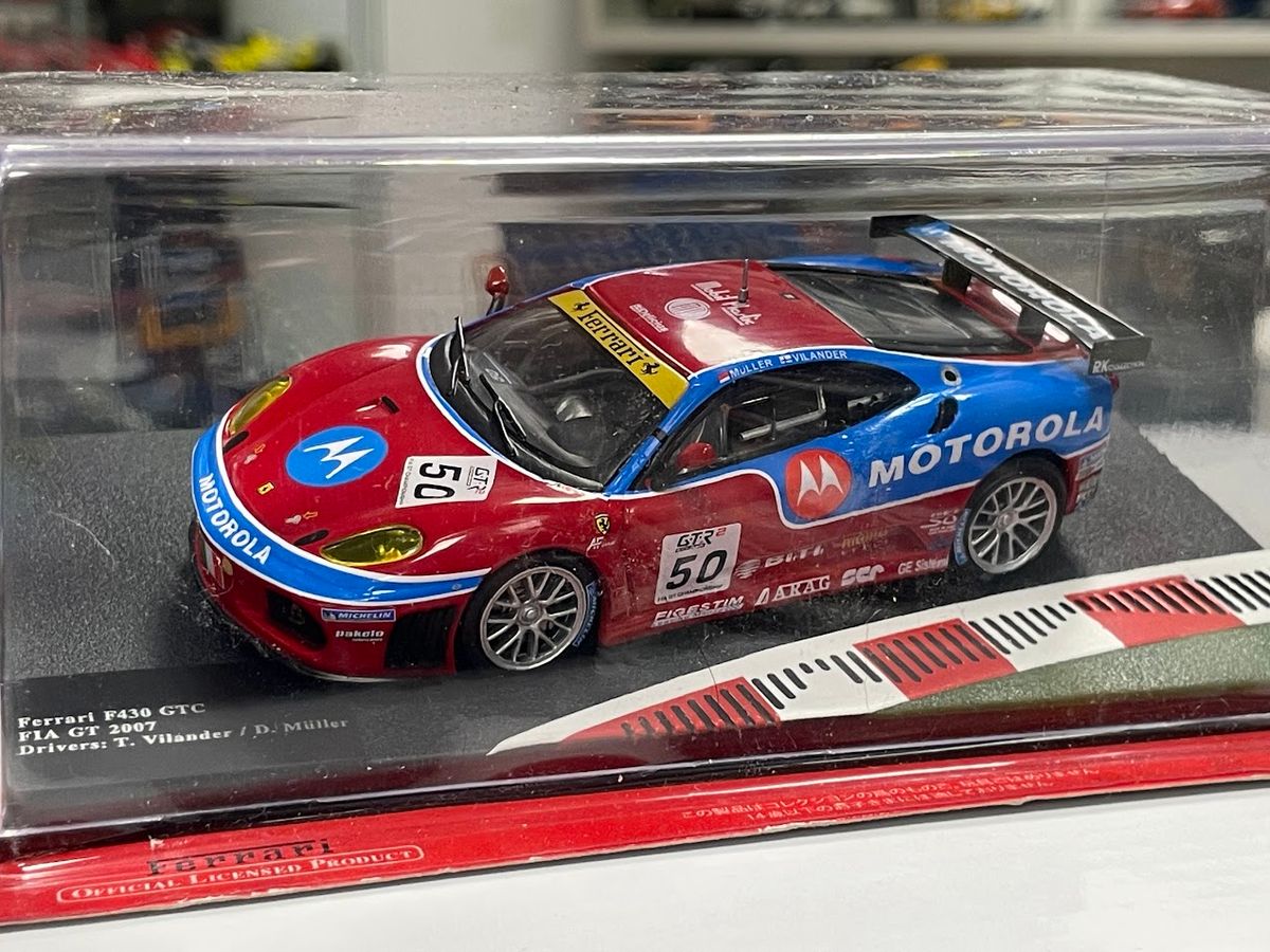 Ferrari F430 GTC No.50 FIA GT 2007 1:43 Altaya