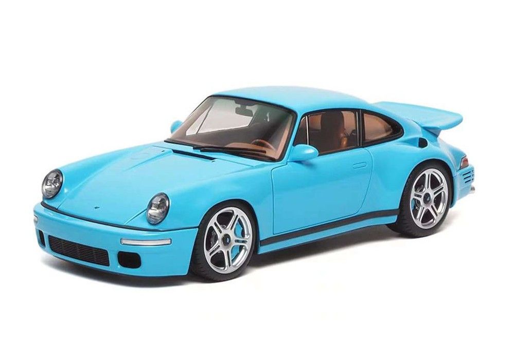 Porsche RUF CTR Anniversary 2017 BAVARIAN SKY BLUE 1:18 Almost Real ALM880302
