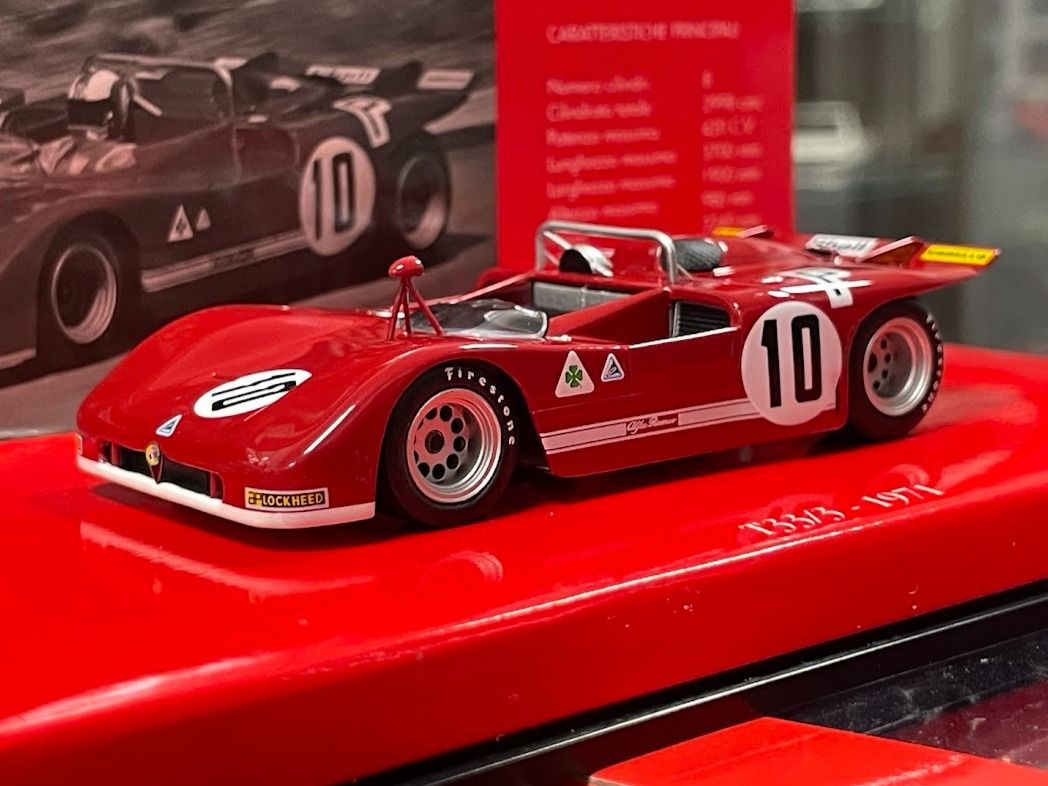 Alfa Romeo T33/3 No.10 ADAC 1000 KM NÜRBURGRING 1971 1:43 Minichamps 436711210