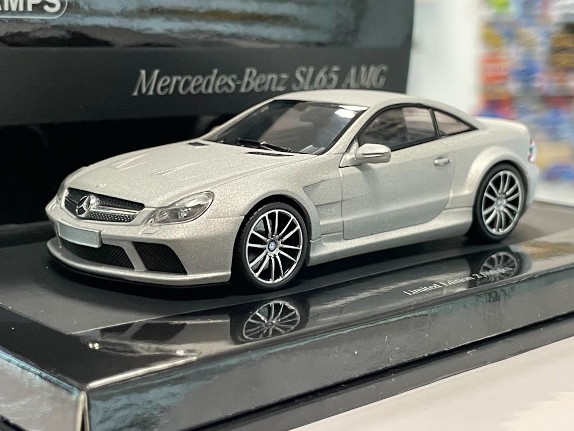 Mercedes-Benz SL65 AMG R230 Black Series 2008 1:43 Minichamps Limited Ed 2010