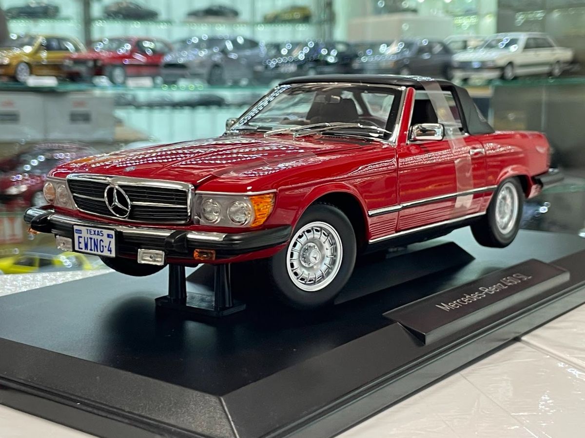 Mercedes-Benz 450 SL R107 1979 USA Version Dallas Ed 1:18 NOREV 183729