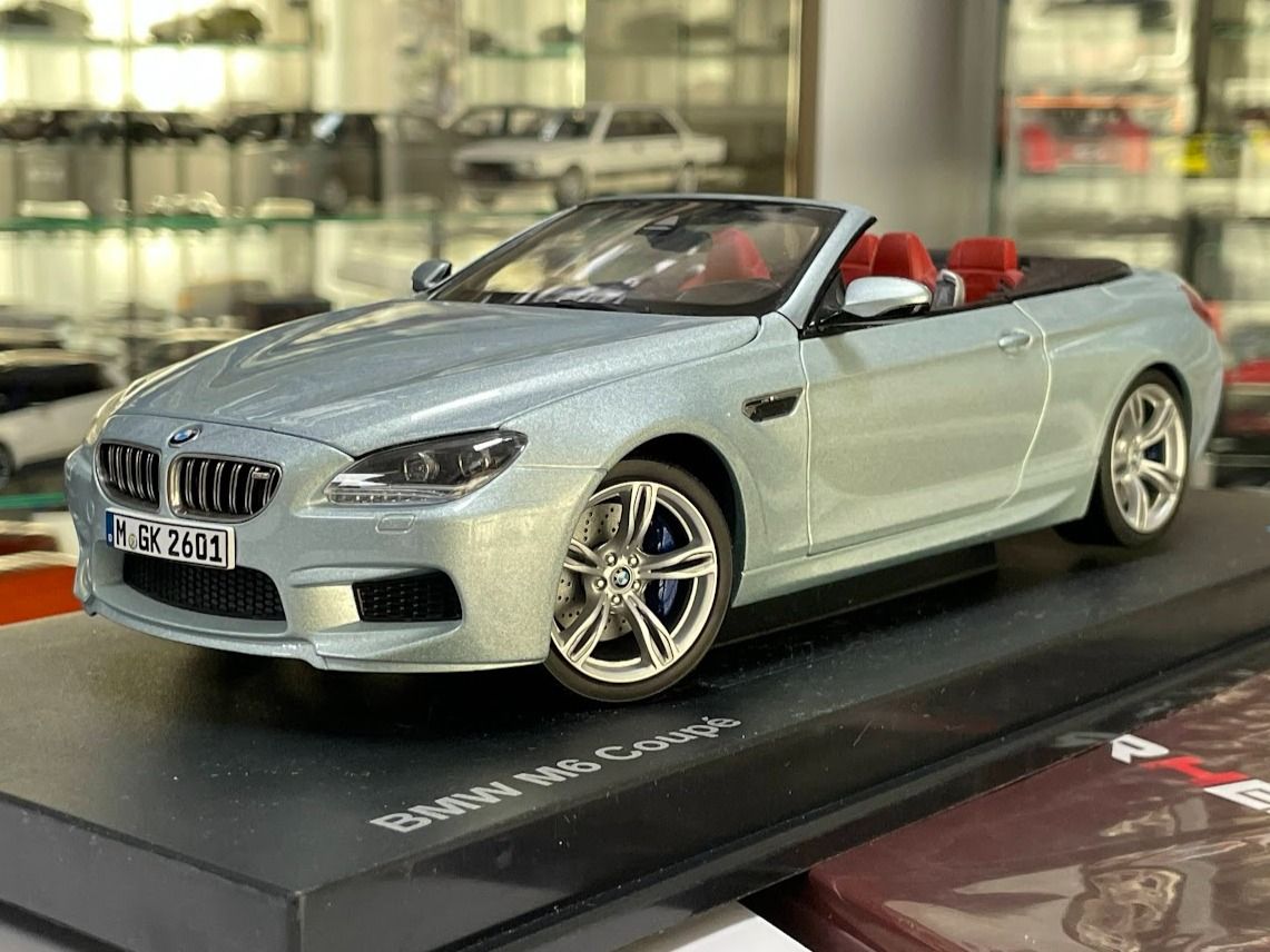 BMW M6 Cabrio F12 2012 1:18 Paragon Dealer Edition 80432253656 !! Más dobozban !!