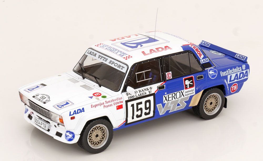 Lada 2105 VFTS 1000 Lakes Rallye 1987 No.159 1:18 IXO 18RMC181B.22