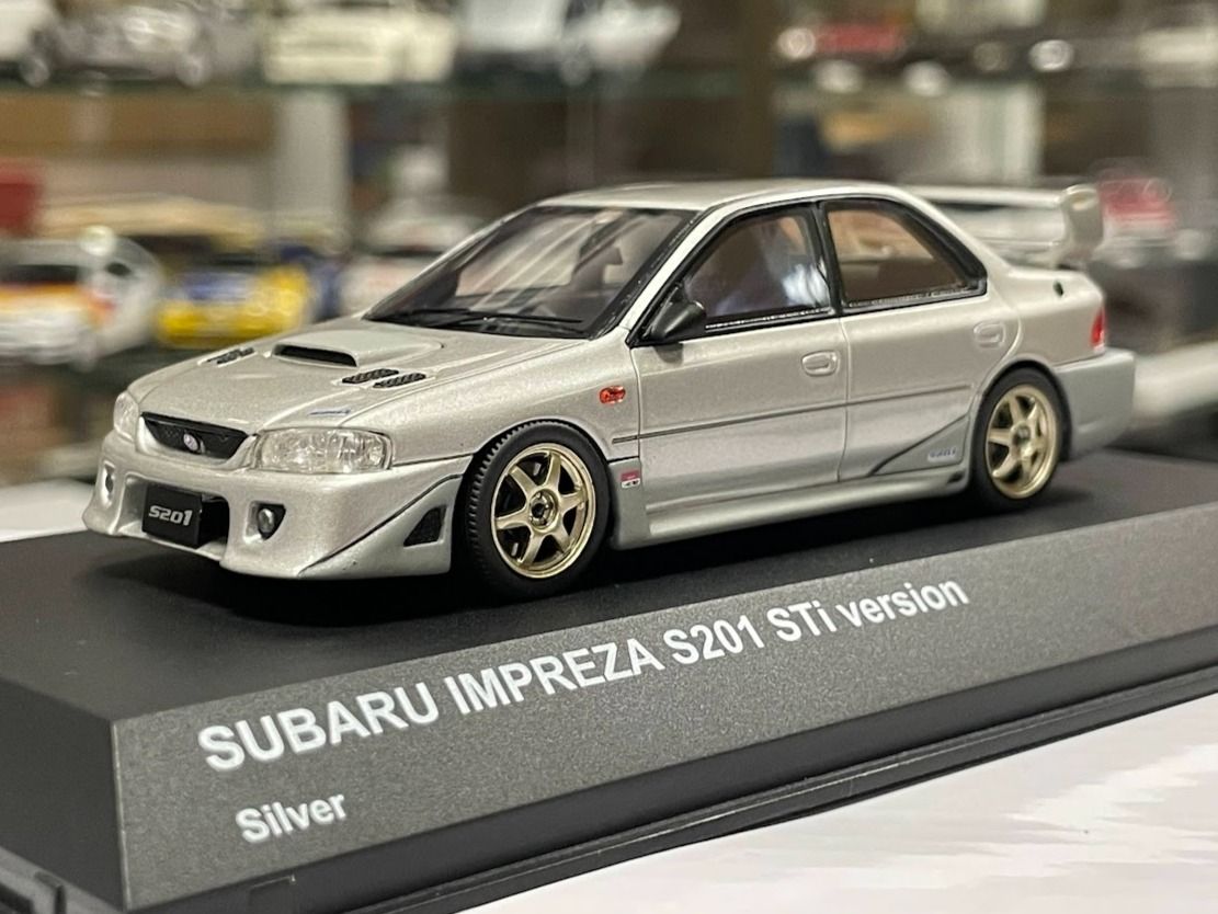 Subaru Impreza S201 Sti version 2007 1:43 Kyosho KSR43117S