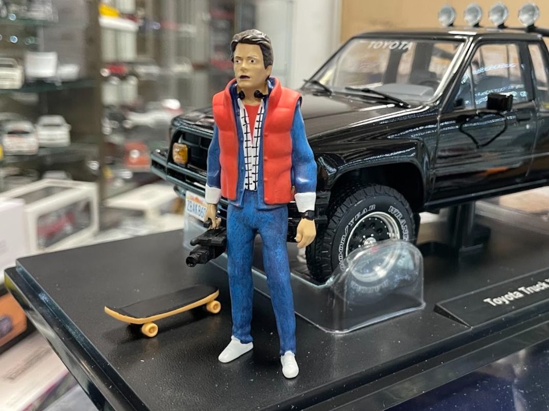 Marty McFly figura Film trilogy "Back to the Future" 1:18 KK-Scale KKFIG024