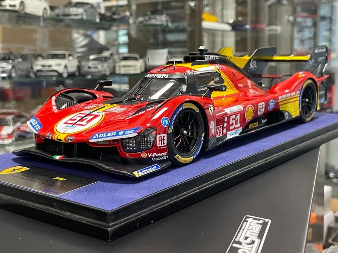Ferrari 499P No.51 Le Mans 2024 Calado, Guidi, Giovinazzi 1:18 LookSmart LS18LM049